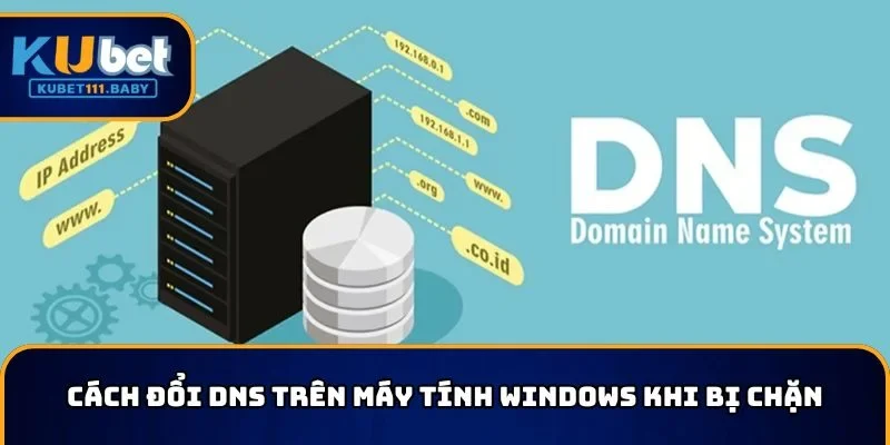 Cách đổi DNS trên máy tính khi bị chặn tại Windows