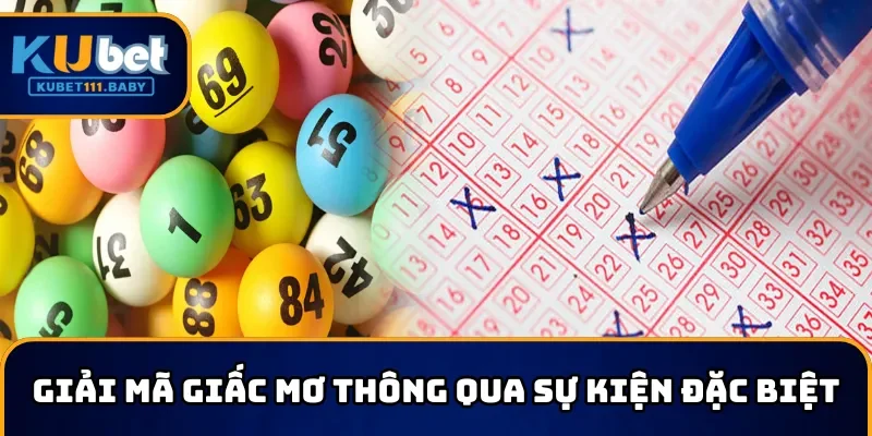 Cách giải mã giấc mơ thông qua sự kiện đặc biệt