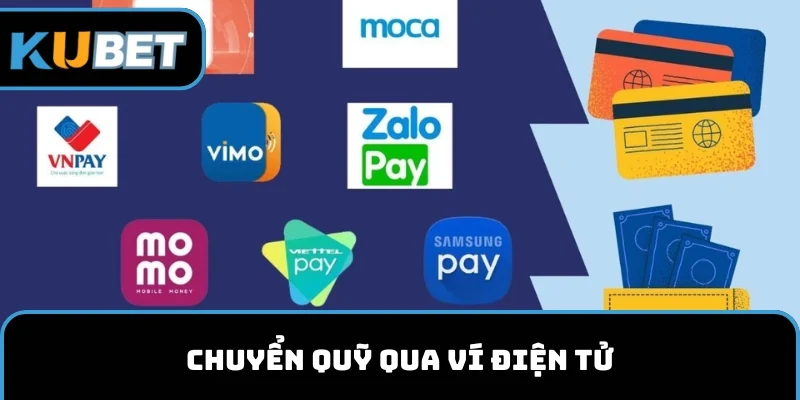 Chuyển quỹ qua ví điện tử