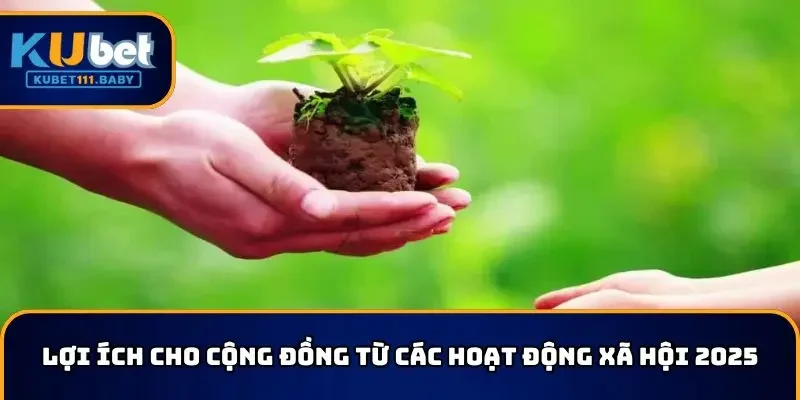 Lợi ích cho cộng đồng từ các hoạt động xã hội 2025