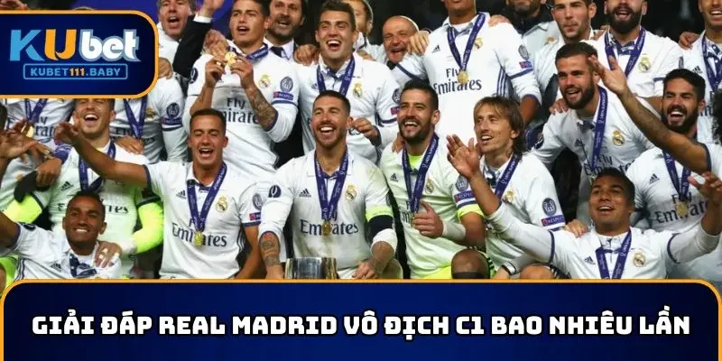 Real Madrid vô địch C1