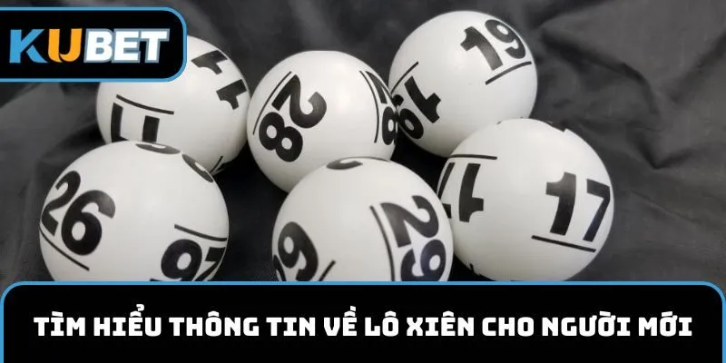 Tìm hiểu thông tin về lô xiên cho người mới